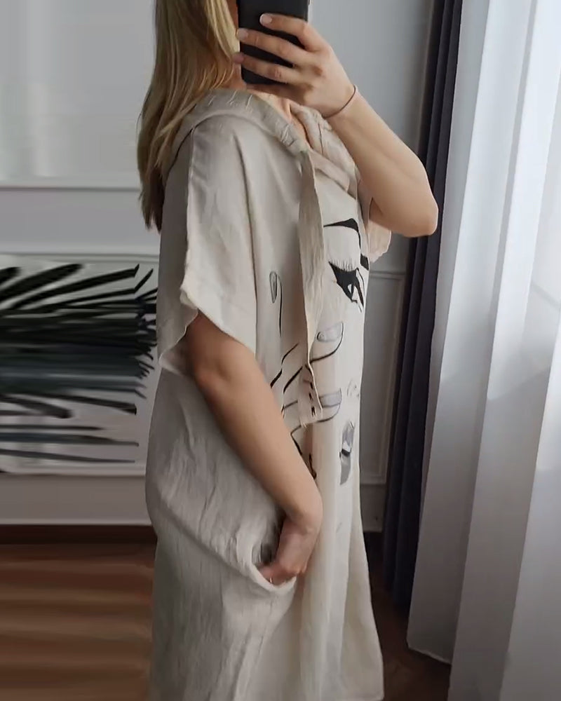 Emma™ | Lätt Sommarklänning med Tryck