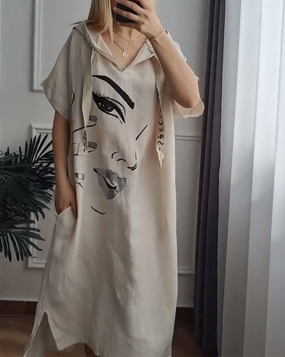 Emma™ | Lätt Sommarklänning med Tryck