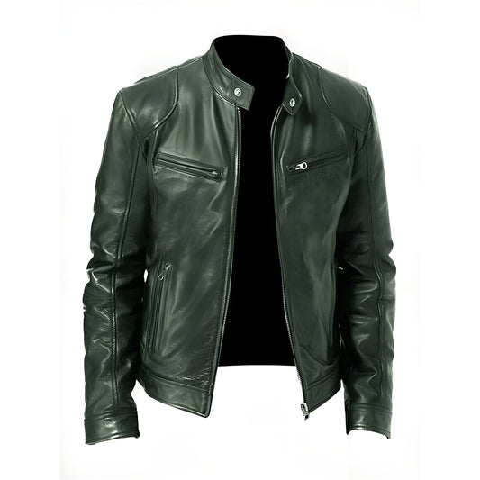 Ludo™ | Casual Skinnjacka – Tidlös Stil, Tuff Elegans