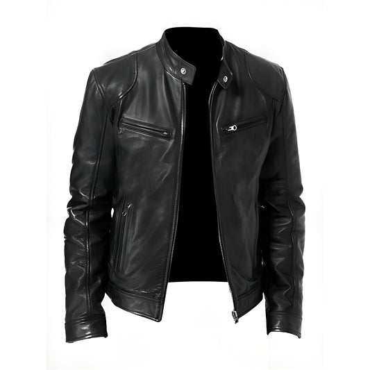 Ludo™ | Casual Skinnjacka – Tidlös Stil, Tuff Elegans