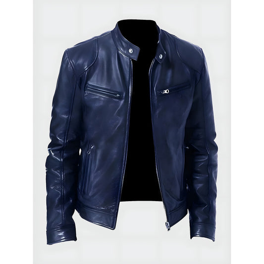 Ludo™ | Casual Skinnjacka – Tidlös Stil, Tuff Elegans