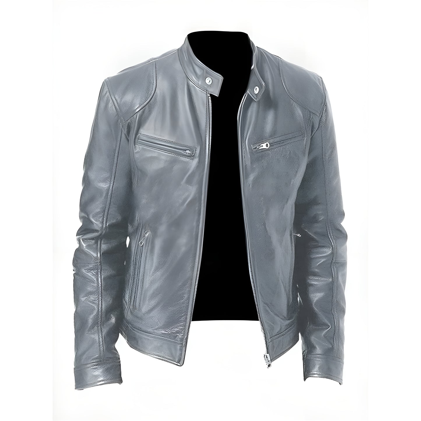 Ludo™ | Casual Skinnjacka – Tidlös Stil, Tuff Elegans