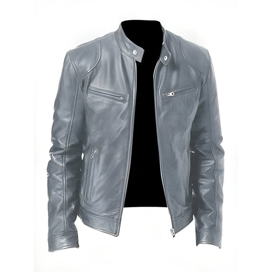 Ludo™ | Casual Skinnjacka – Tidlös Stil, Tuff Elegans
