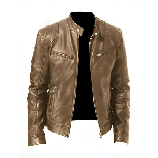 Ludo™ | Casual Skinnjacka – Tidlös Stil, Tuff Elegans