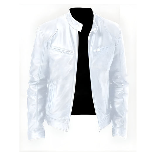 Ludo™ | Casual Skinnjacka – Tidlös Stil, Tuff Elegans